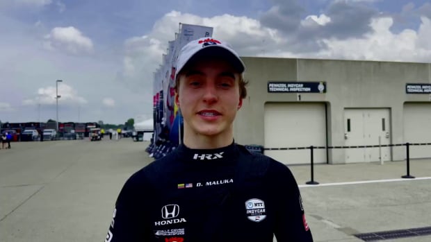 David Malukas is hoping Sunday's race at Mid-Ohio, one of his favorite tracks, brings an end to his recent slump. (Photo courtesy IndyCar).